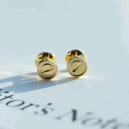 [Vintora]LOVE EARRINGS GOLD 10MM