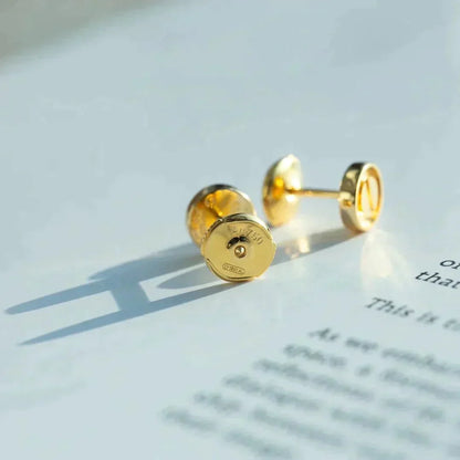[Vintora]LOVE EARRINGS GOLD 10MM
