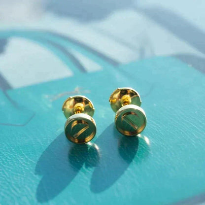 [Vintora]LOVE EARRINGS GOLD 10MM