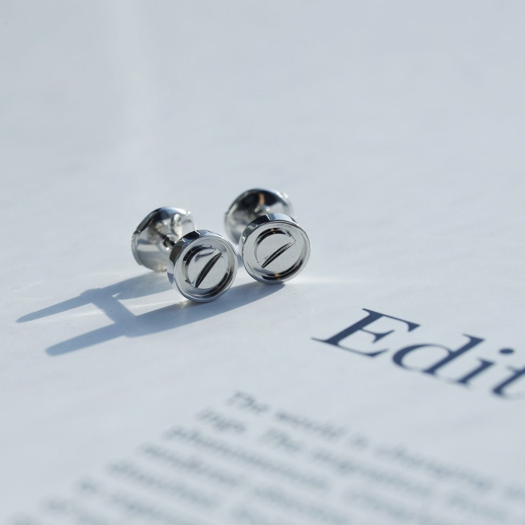 [Vintora]LOVE EARRINGS SILVER 10MM
