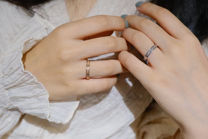 [Vintora]LOVE RING 2.65MM DIAMOND