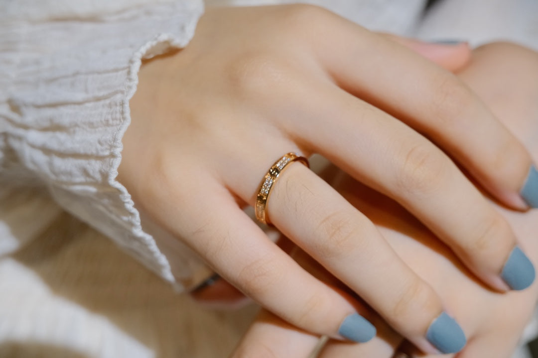 [Vintora]LOVE RING 2.65MM DIAMOND