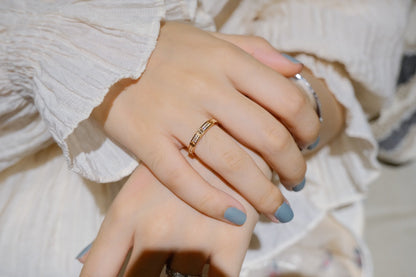 [Vintora]LOVE RING 2.65MM DIAMOND