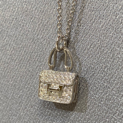[Vintora]CONSTANCE PEDANT DIAMOND NECKLACE