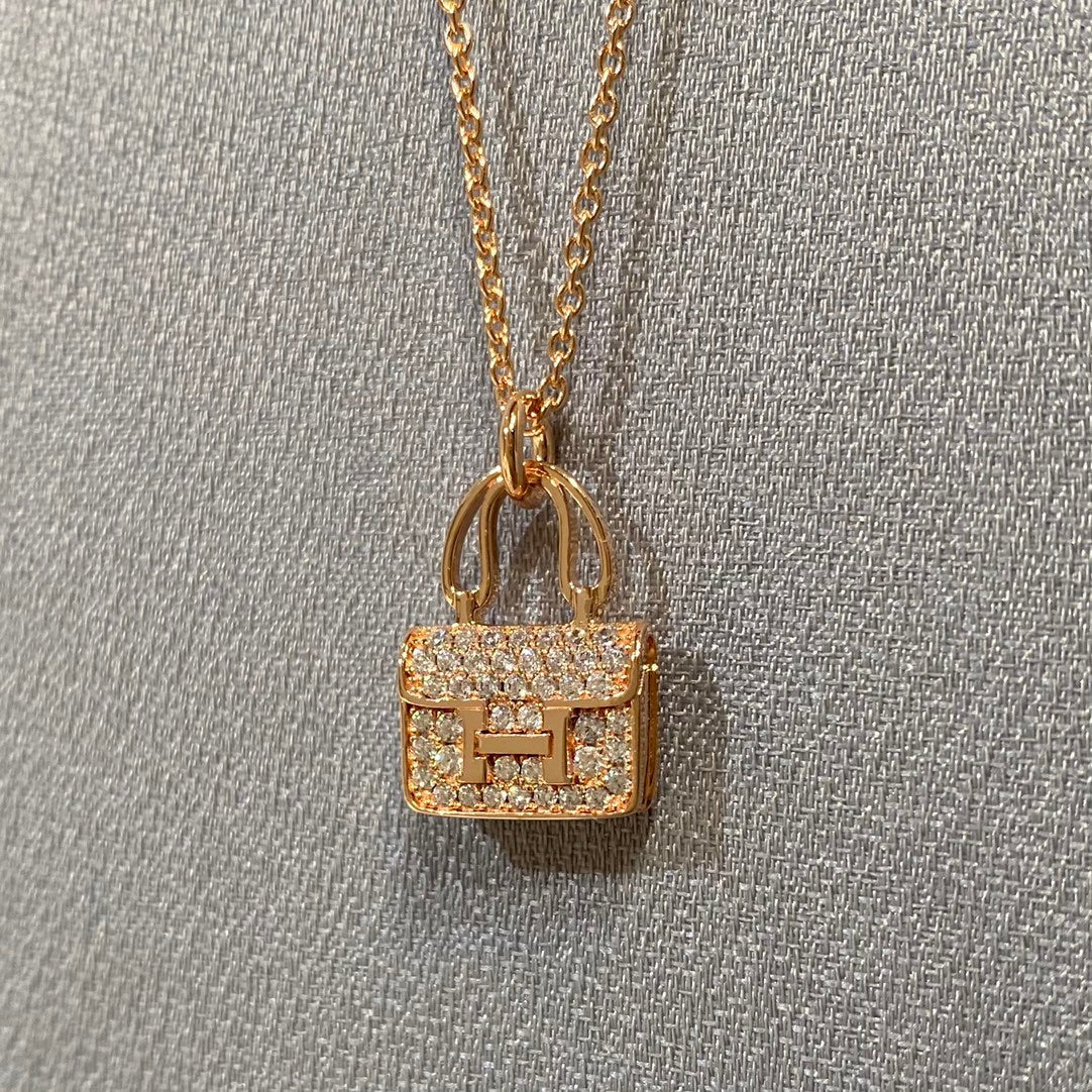 [Vintora]CONSTANCE PEDANT DIAMOND NECKLACE
