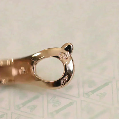 [Vintora]CLOVER MEDIUM 1 MOTIFS FUll DIAMOND EARRINGS