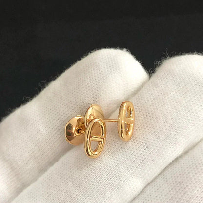 [Vintora]CHAINE SMALL EARRINGS GOLD AND SILVER