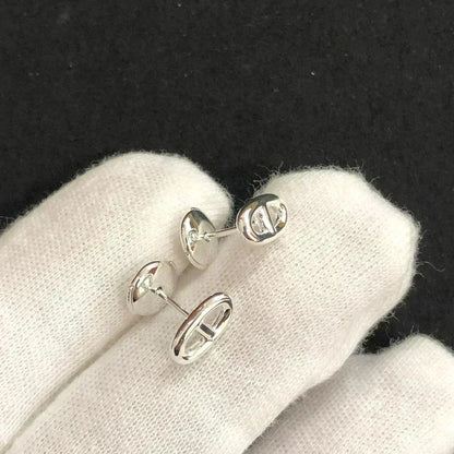 [Vintora]CHAINE SMALL EARRINGS GOLD AND SILVER