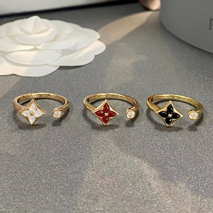 [Vintora]STAR 1 DIAMOND OPEN RING