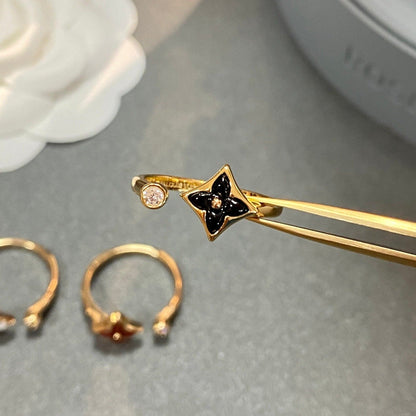[Vintora]STAR 1 DIAMOND OPEN RING