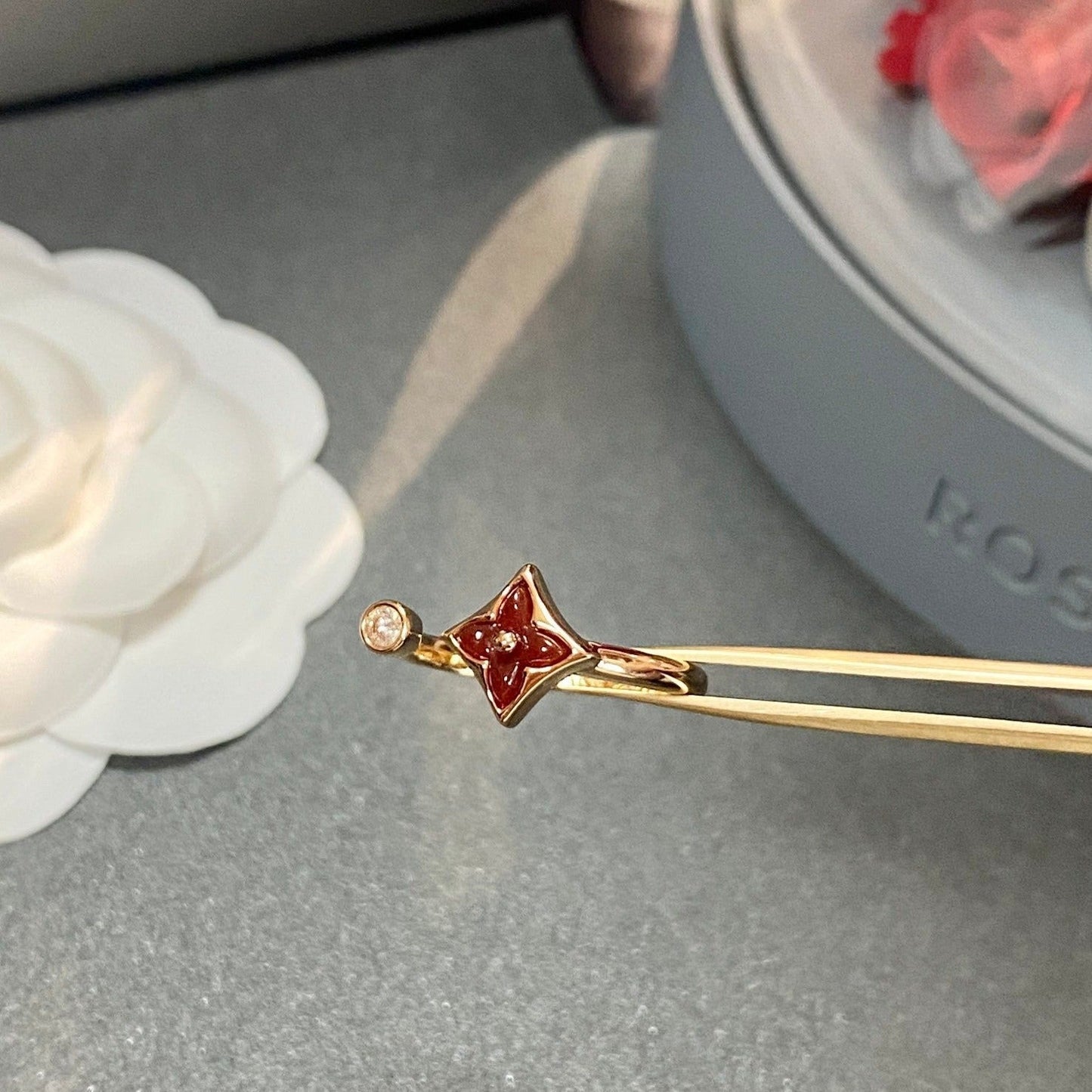 [Vintora]STAR 1 DIAMOND OPEN RING