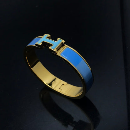 [Vintora]H BRACELET BLUE RAINBOW CERAMIC