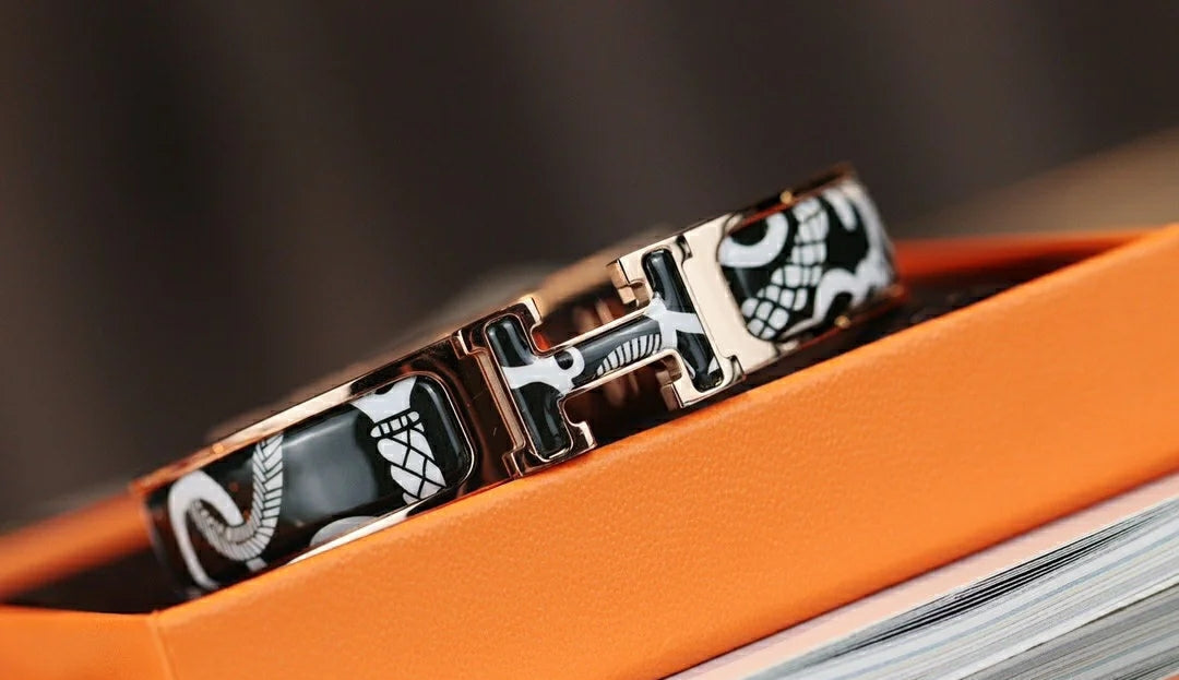 [Vintora]H TARTAN BRACELET 12MM
