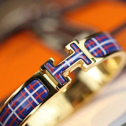 [Vintora]H TARTAN BRACELET 12MM