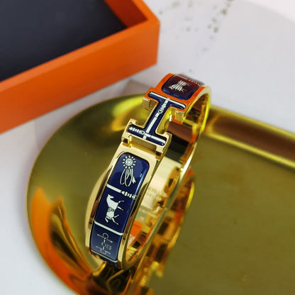[Vintora]H COUVERTURES DARK BLUE BRACELET