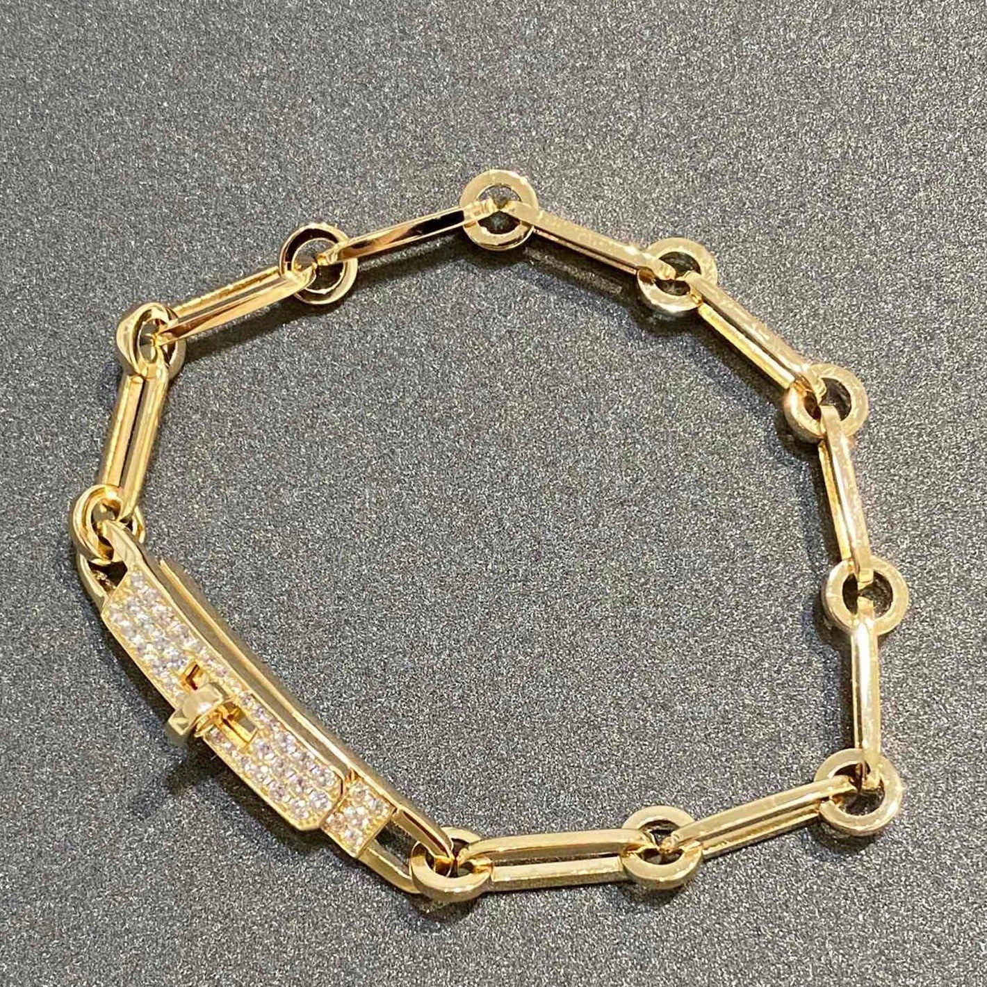 [Vintora]CHAINE BRACELET SMALL MODEL DIAMOND