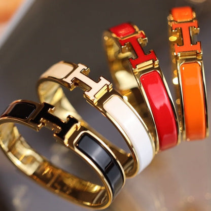[Vintora]H BRACELET 12MM GOLD