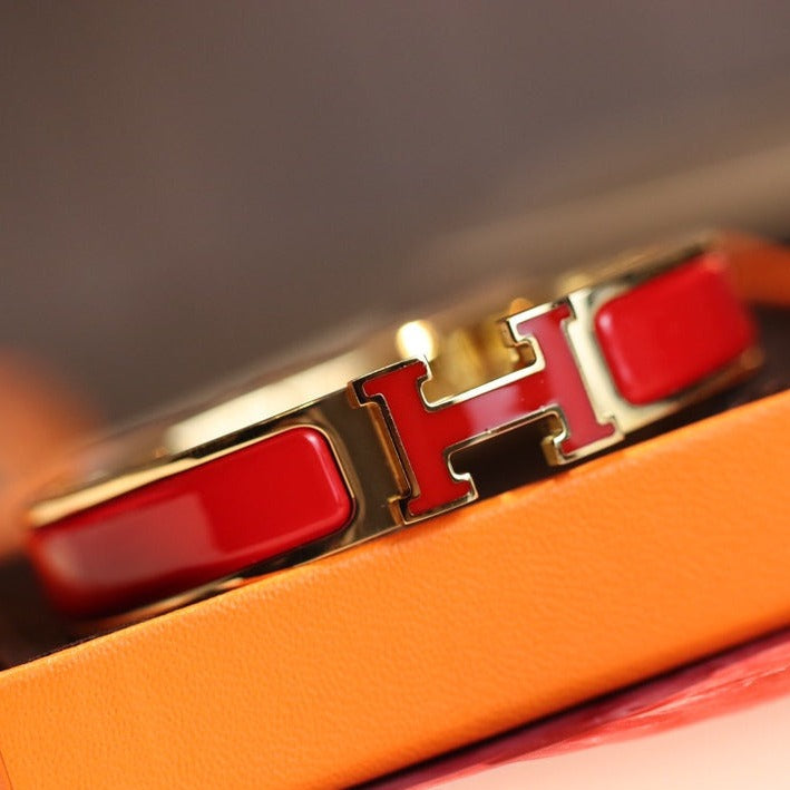 [Vintora]H BRACELET 12MM GOLD