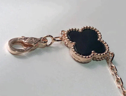 [Vintora]CLOVER 5 MOTIFS MULTICOLOR BRACELET