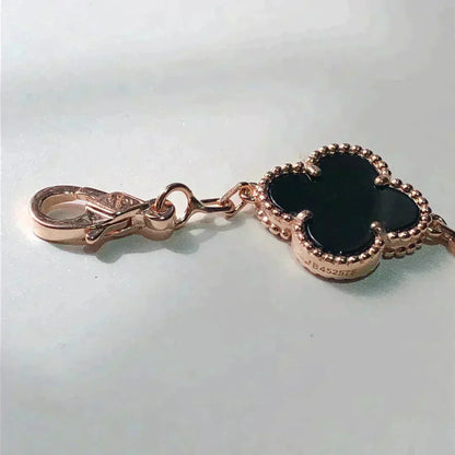 [Vintora]CLOVER 5 MOTIFS MULTICOLOR BRACELET