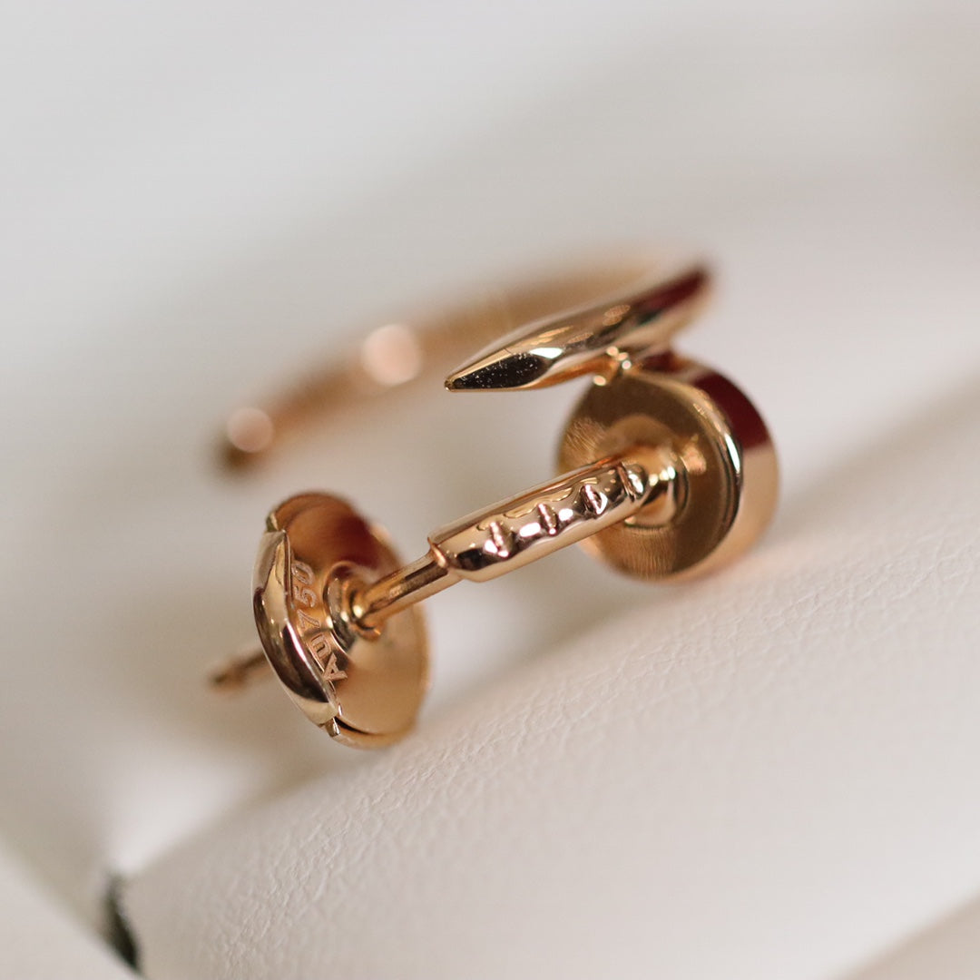 [Vintora]JUSTE EARRINGS PINK GOLD