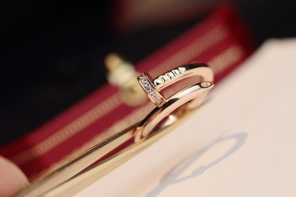 [Vintora]JUSTE RING 2.65MM PINK GOLD DIAMOND