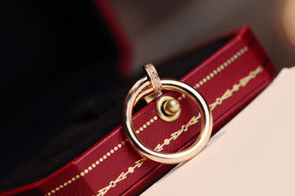 [Vintora]JUSTE RING 2.65MM PINK GOLD DIAMOND