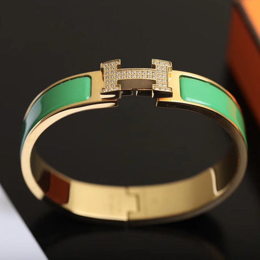 [Vintora]H BRACELET GOLD DIAMOND