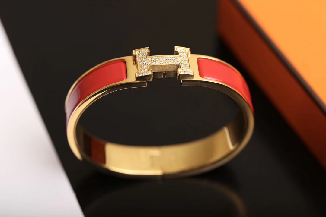 [Vintora]H BRACELET GOLD DIAMOND