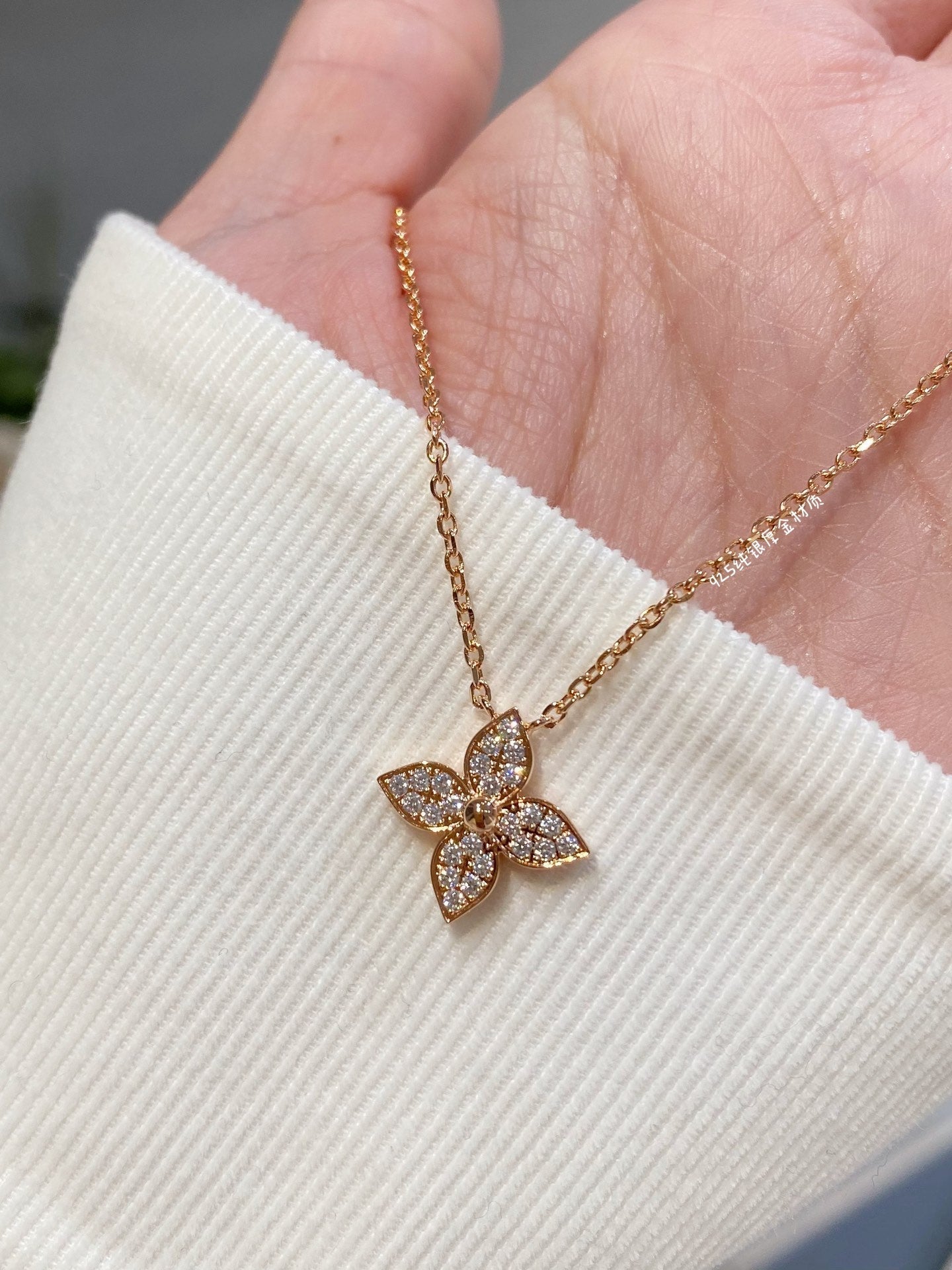 [Vintora]STAR DIAMOND NECKALCE