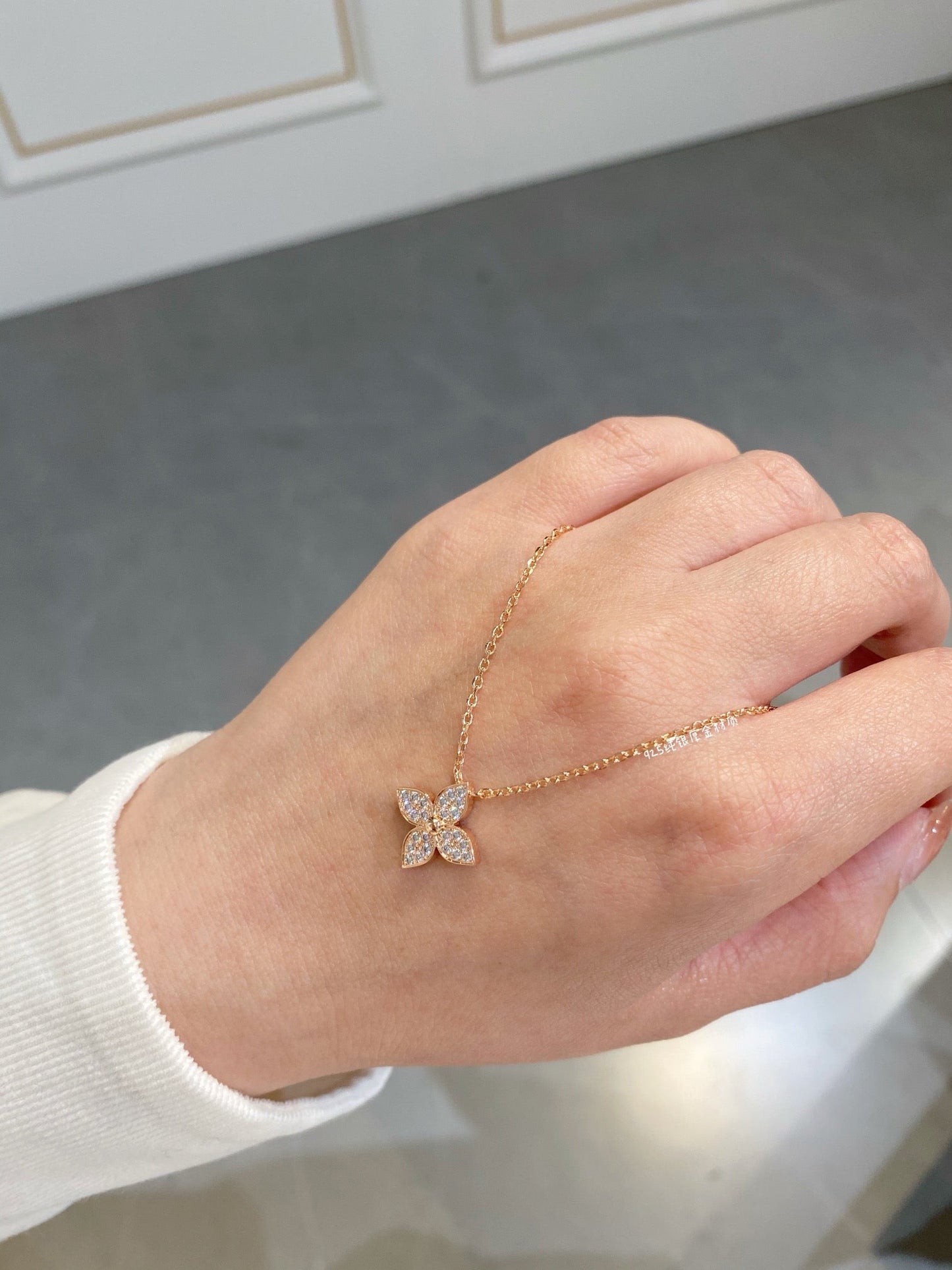 [Vintora]STAR DIAMOND NECKALCE