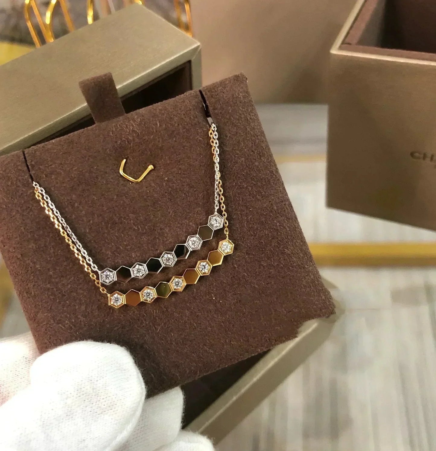 [Vintora]BEE LOVE NECKLACE DIAMOND