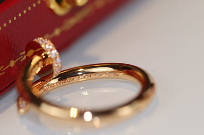 [Vintora]JUSTE RING 2.65MM GOLD DIAMOND