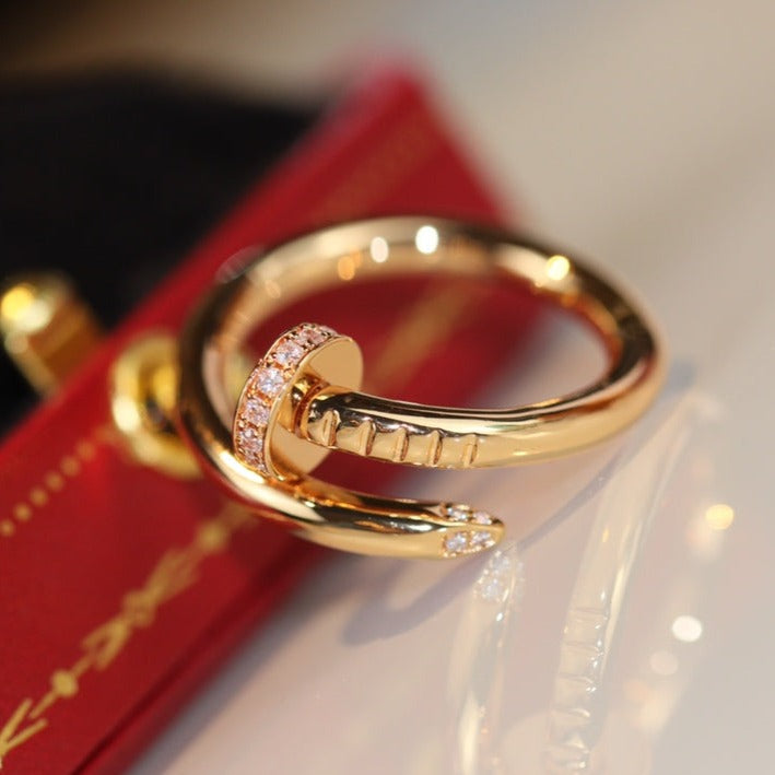 [Vintora]JUSTE RING 2.65MM GOLD DIAMOND