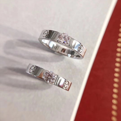 [Vintora]LOVE RING 3.6MM 1 BIG DIAMOND