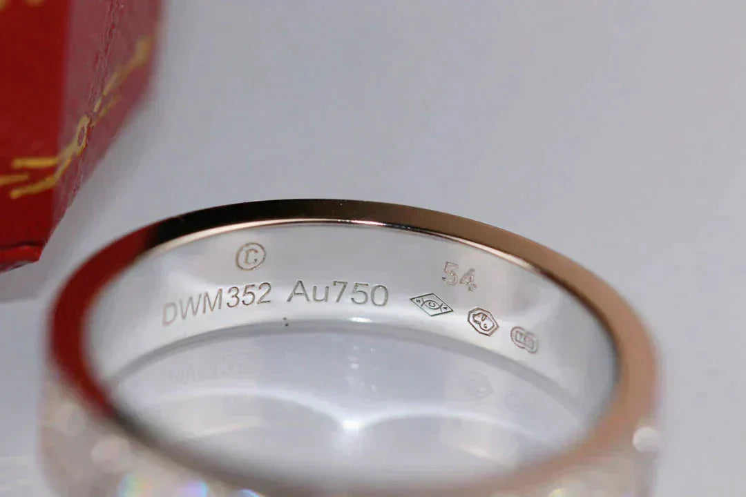 [Vintora]LOVE RING 3.6MM DIAMOND PAVED