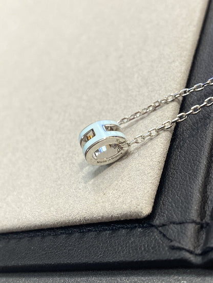 [Vintora]POP H LIGHT BLUE NECKLACE