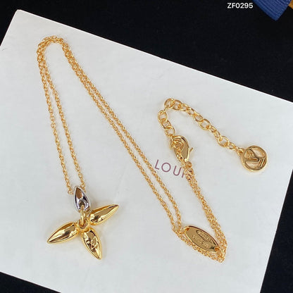 [Vintora]LOUISETTE PEDANT GOLD NECKLACE