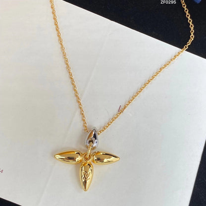 [Vintora]LOUISETTE PEDANT GOLD NECKLACE