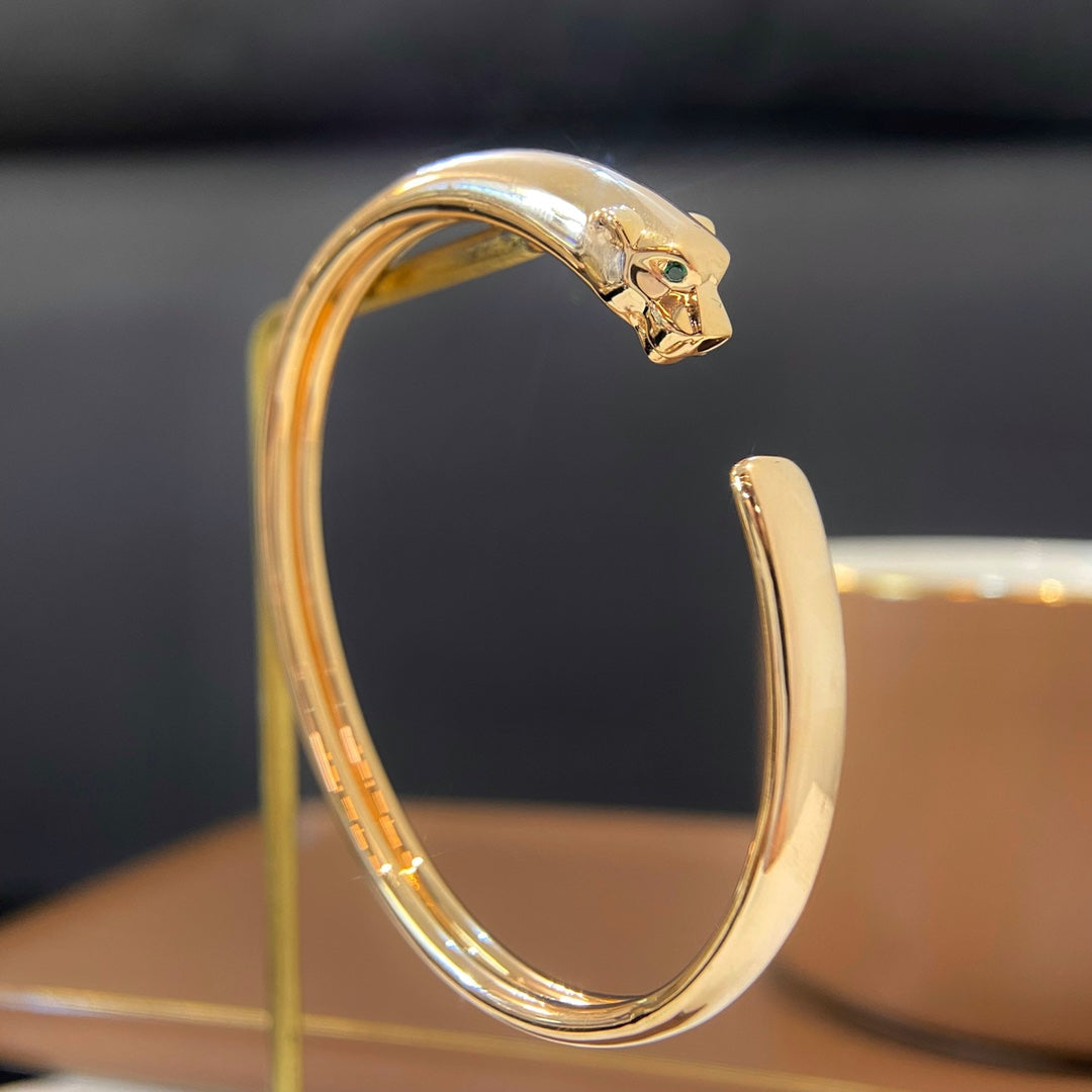 [Vintora]PANTHERE GOLD OPEN BRACELET