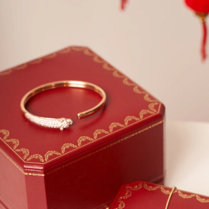 [Vintora]PANTHERE Vintora GOLD DIAMOND OPEN BRACELET