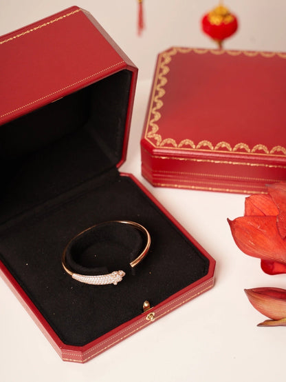 [Vintora]PANTHERE Vintora GOLD DIAMOND OPEN BRACELET