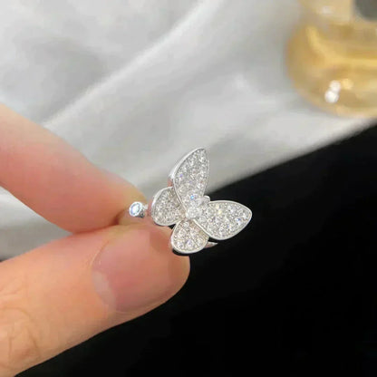 [Vintora]BUTTERFLY DIAMOND RING