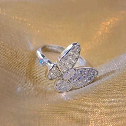 [Vintora]BUTTERFLY DIAMOND RING