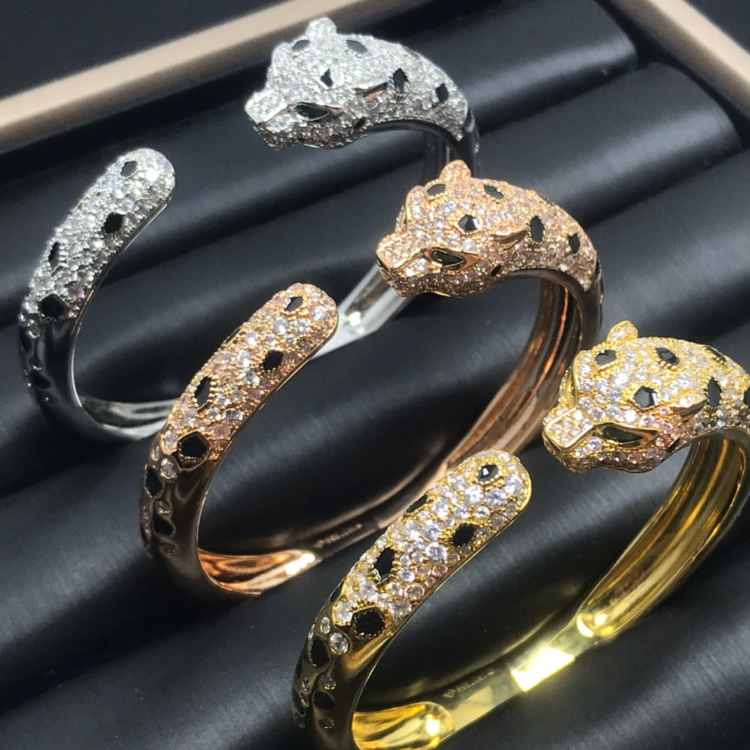 [Vintora]PANTHERE BIG BRACELET DIAMONDS