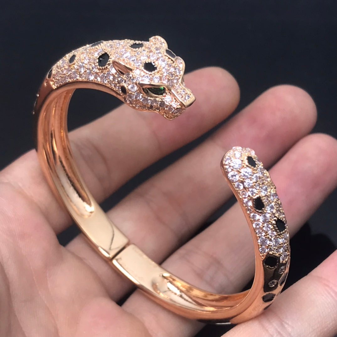 [Vintora]PANTHERE BIG BRACELET DIAMONDS