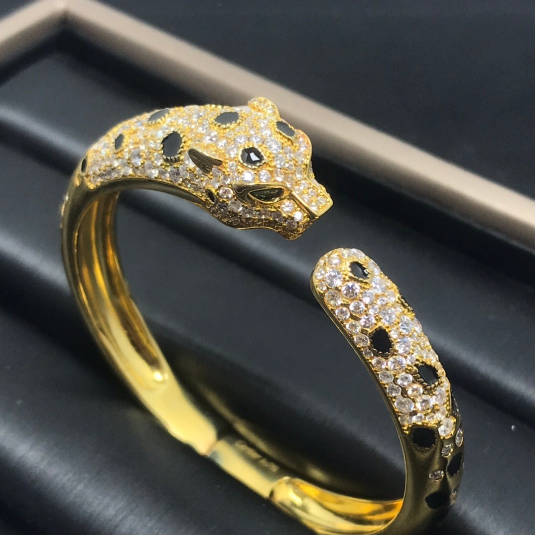 [Vintora]PANTHERE BIG BRACELET DIAMONDS