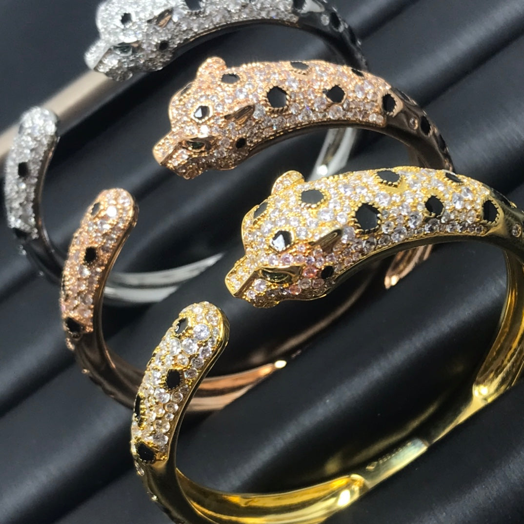 [Vintora]PANTHERE BIG BRACELET DIAMONDS