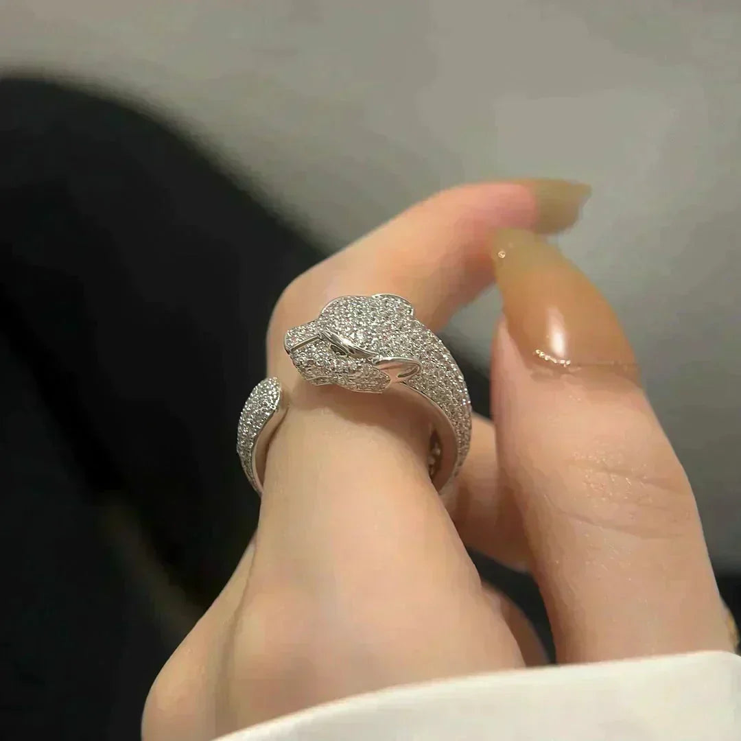 [Vintora]PANTHERE 5.5MM ALL DIAMOND RING