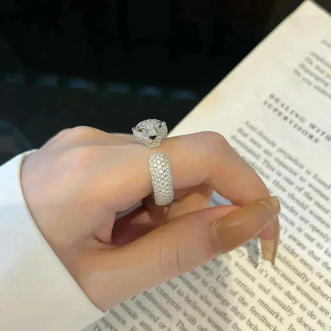 [Vintora]PANTHERE 5.5MM ALL DIAMOND RING